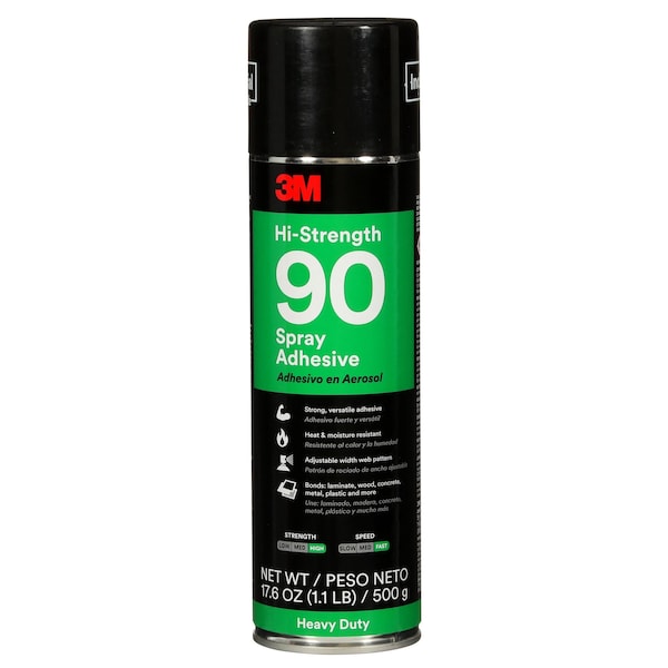 3M Specialty Adhesive Remover, Hi-Strength 90 Series, Transparent, 1 qt, Can 7000023924
